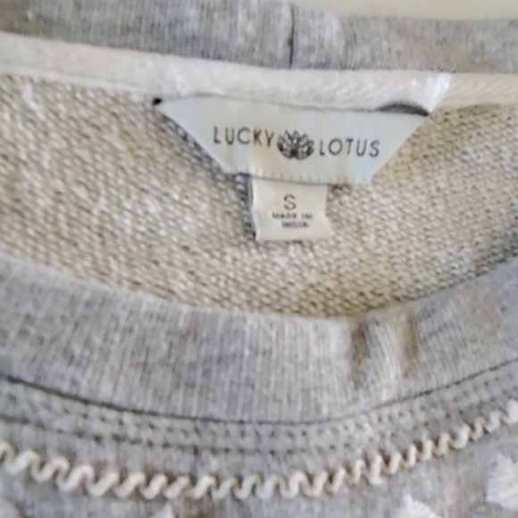 Lucky Lotus by Lucky Brand Sweatshirt - Picture 3 of 9